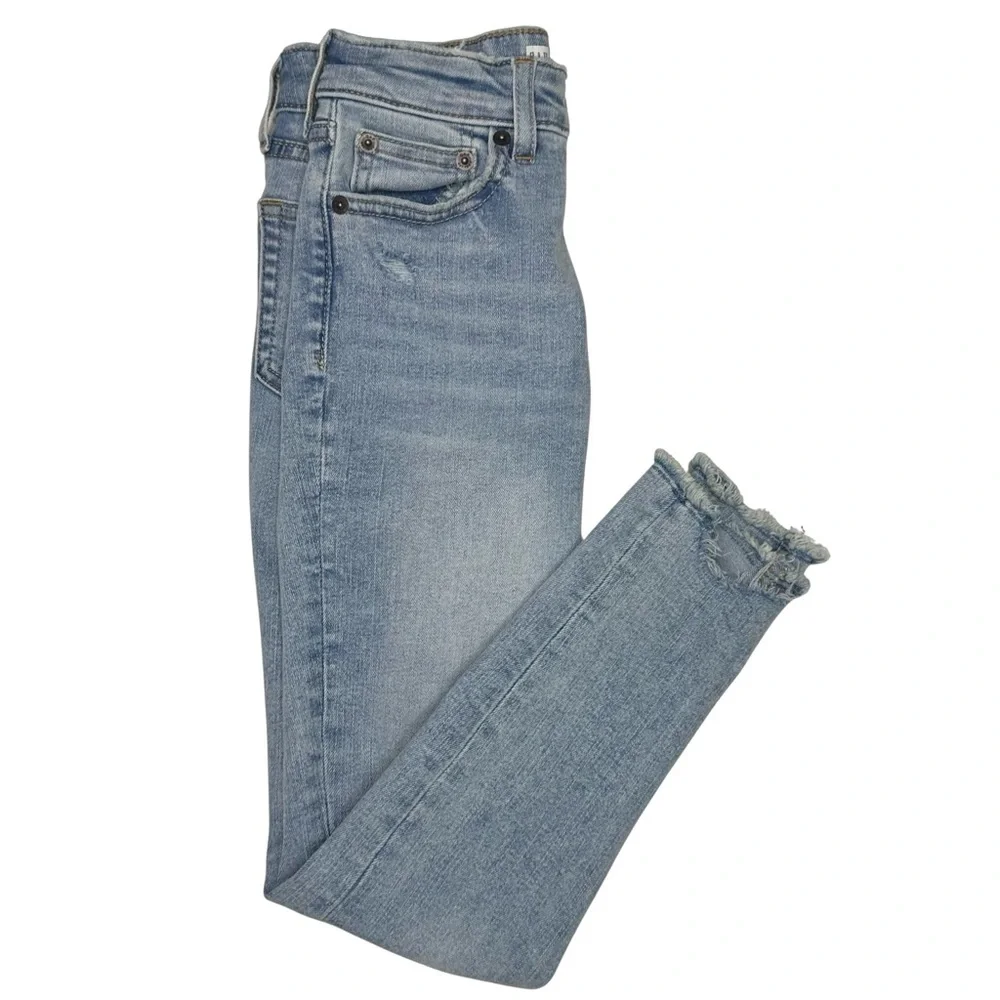 Gap Kids Sky‎ High Skinny Ankle Jeans